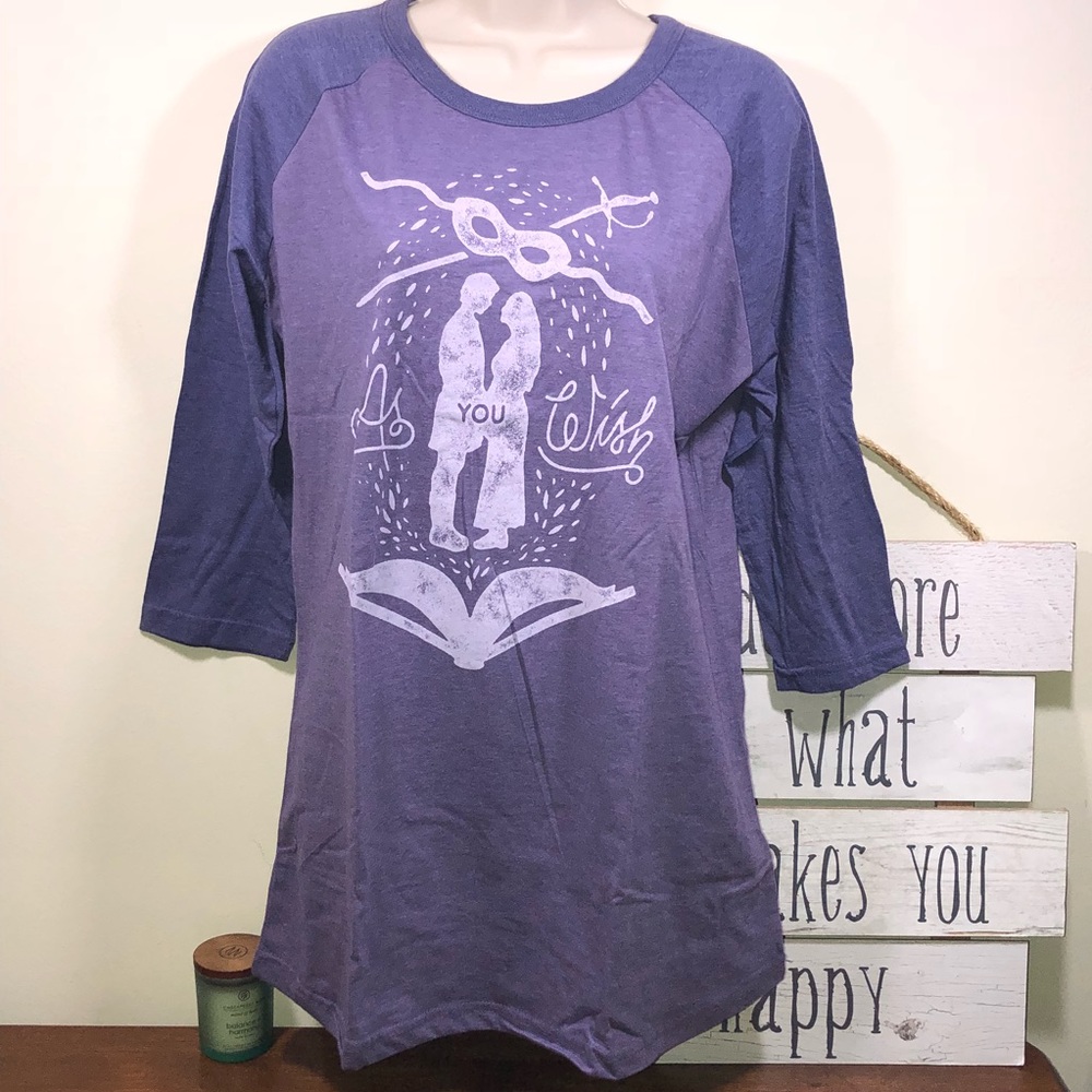 The Princess Bride 3/4 Sleeve Women’s XL NWOT